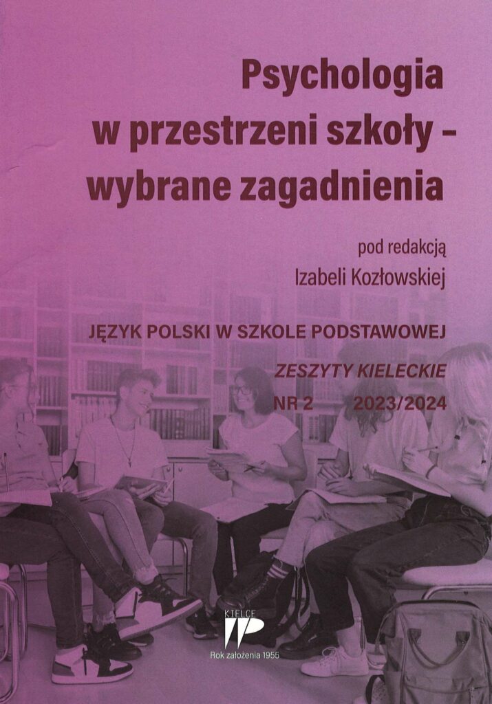 okładka czasopisma Język Polski w Szkole Podstawowej nr 2/2023/2024